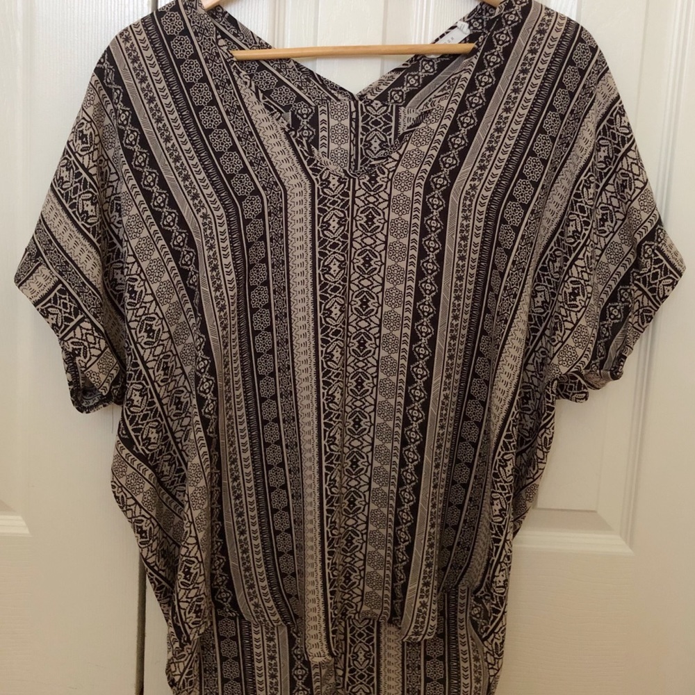 Multi-Patterned Blouse